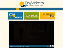 Tablet Screenshot of daywellness.com